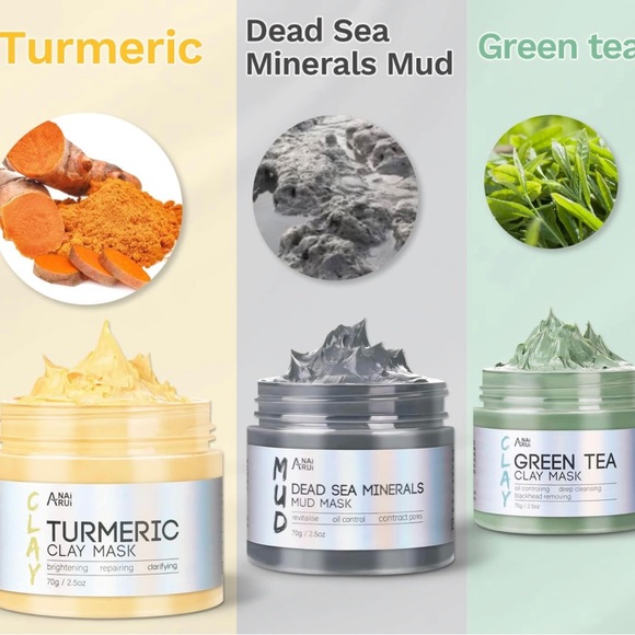 ANAI RUI Turmeric Clay Mask - Picture 2 of 6